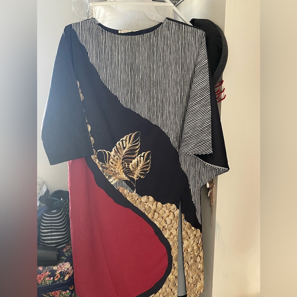Pakistani designer Kurti shirt size large shalwar kameez maria b Asim jofa eid